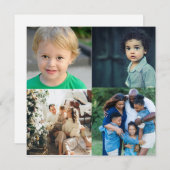 独自の4つのフォトコラージュを作成 (正面/裏面)