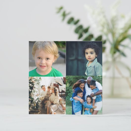 独自の4つのフォトコラージュを作成 (スタンド正面)