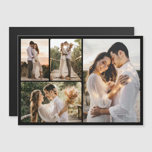 独自の4つのフォトコラージュを作成 (正面/裏面)