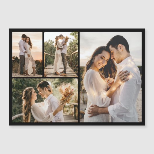 独自の4つのフォトコラージュを作成 (正面)