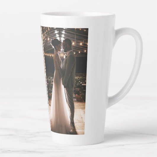 独自の4つのフォトコラージュを作成 カフェラテマグ (右)