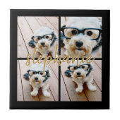 独自の4つのフォトコラージュを作成 – スクリプト名 タイル (正面)