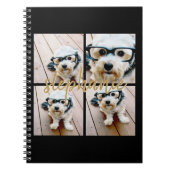 独自の4つのフォトコラージュを作成 – スクリプト名 ノートブック (正面)