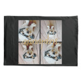 独自の4つのフォトコラージュを作成 – スクリプト名 枕カバー (裏面)