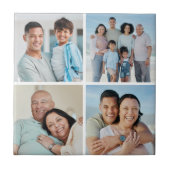 独自の4つのフォトコラージュを作成 タイル (正面)