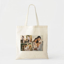 独自の4つのフォトコラージュを作成 トートバッグ