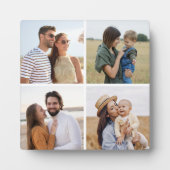 独自の4つのフォトコラージュを作成 フォトプラーク (正面)