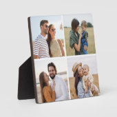 独自の4つのフォトコラージュを作成 フォトプラーク (正面)