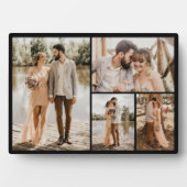 独自の4つのフォトコラージュを作成 フォトプラーク (正面)