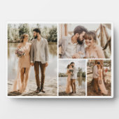 独自の4つのフォトコラージュを作成 フォトプラーク (正面)