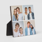 独自の4つのフォトコラージュを作成 フォトプラーク (正面)