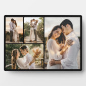独自の4つのフォトコラージュを作成 フォトプラーク (正面)