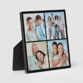 独自の4つのフォトコラージュを作成 フォトプラーク (正面)
