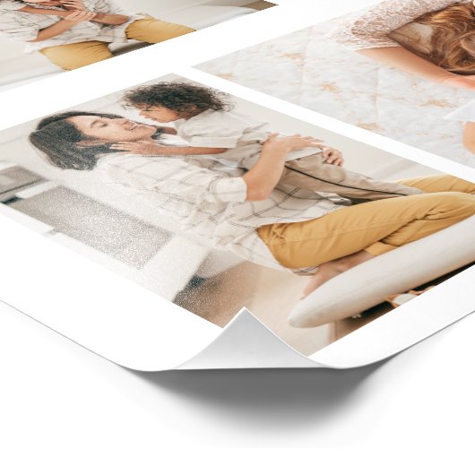 独自の4つのフォトコラージュを作成 フォトプリント (角)