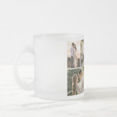 独自の4つのフォトコラージュを作成 フロストグラスマグカップ (左)