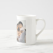 独自の4つのフォトコラージュを作成 ボーンチャイナマグカップ (右)