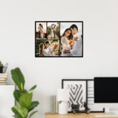 独自の4つのフォトコラージュを作成 ポスター (ホームオフィス)