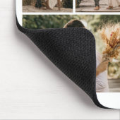 独自の4つのフォトコラージュを作成 マウスパッド (コーナー)