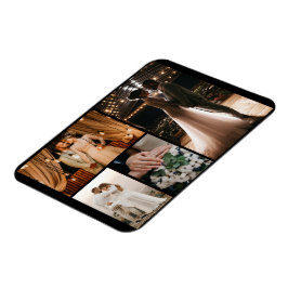 独自の4つのフォトコラージュを作成 マグネット