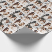 独自の4つのフォトコラージュを作成 ラッピングペーパー (角)