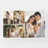 独自の4つのフォトコラージュを作成 横断幕 (横)