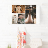 独自の4つのフォトコラージュを作成 横断幕 (インサイチュ)