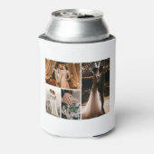 独自の4つのフォトコラージュを作成 缶クーラー (缶裏面)