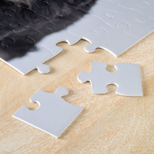 独自の4フォトコラージファミリーモノグラムを作成 ジグソーパズル (側面)