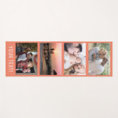 独自の4フォトコラージュのヨガマットを作成 ヨガマット (正面(横))