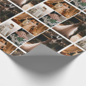 独自の4フォトコラージュ枠のポスターを作成 ラッピングペーパー (角)
