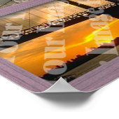 独自の4ペインピンクの木製ウィンドウフレームを作成する ポスター (角)