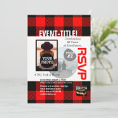 独自の4枚のイメージを作成12行のカスタム文字 招待状 (スタンド正面)