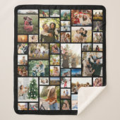 独自の42フォトコラージュを作成 シェルパブランケット (正面)