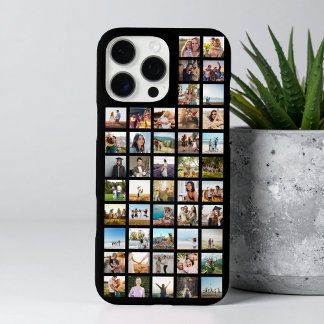 独自の46フォトパーソナライズされたコラージュを作成 iPhone 16 PRO MAXケース