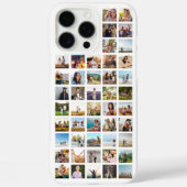 独自の46フォトパーソナライズされたコラージュを作成 Case-Mate iPhoneケース (裏面)