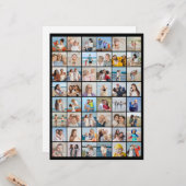 独自の48フォトコラージュを作成 カード (正面/裏面インサイチュ)