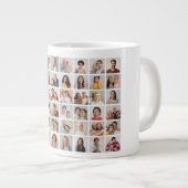 独自の48フォトコラージュを作成 ジャンボコーヒーマグカップ (正面右)