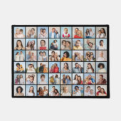 独自の48フォトコラージュを作成 ドアマット (正面)