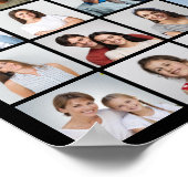 独自の48フォトコラージュを作成 ポスター (角)