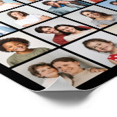 独自の48フォトコラージュを作成 ポスター (角)