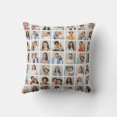 独自の49フォトコラージュを作成 クッション (裏面)