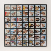 独自の49フォトコラージュを作成 ジグソーパズル (横)