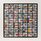 独自の49フォトコラージュを作成 ジグソーパズル (横)