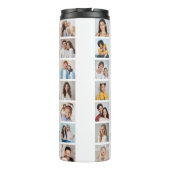 独自の49フォトコラージュを作成 タンブラー (裏面)