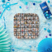 独自の49フォトコラージュを作成 ペーパープレート (パーティー)