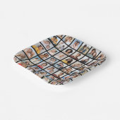 独自の49フォトコラージュを作成 ペーパープレート (傾斜あり)