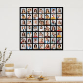 独自の49フォトコラージュを作成 ポスター (キッチン)