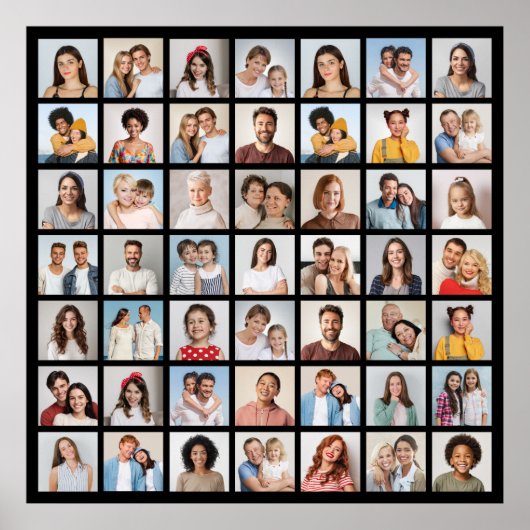 独自の49フォトコラージュを作成 ポスター (正面)