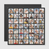 独自の49フォトコラージュ磁気カードの作成 (正面/裏面)