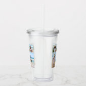 独自の5つのフォトコラージュを作成 アクリルタンブラー (右)